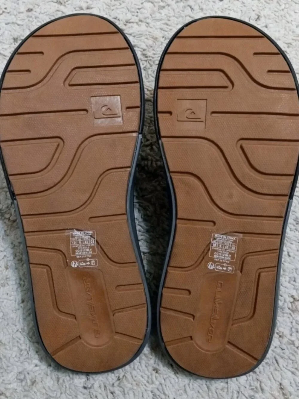 Quicksilver Mathodic Recovery Slides Men’s 10 Hydrosquish Technology Sandal New